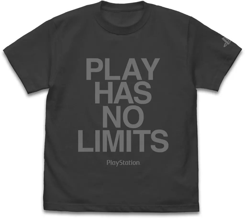 プレイステーション PLAY HAS NO LIMITS Tシャツ for PlayStation/SUMI-XL - 公式商品画像 | AniSmile