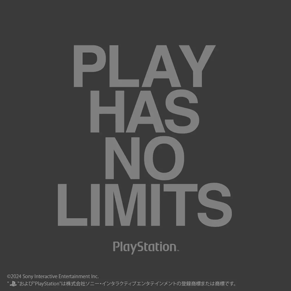 プレイステーション PLAY HAS NO LIMITS Tシャツ for PlayStation/SUMI-XL 画像 2 | AniSmile