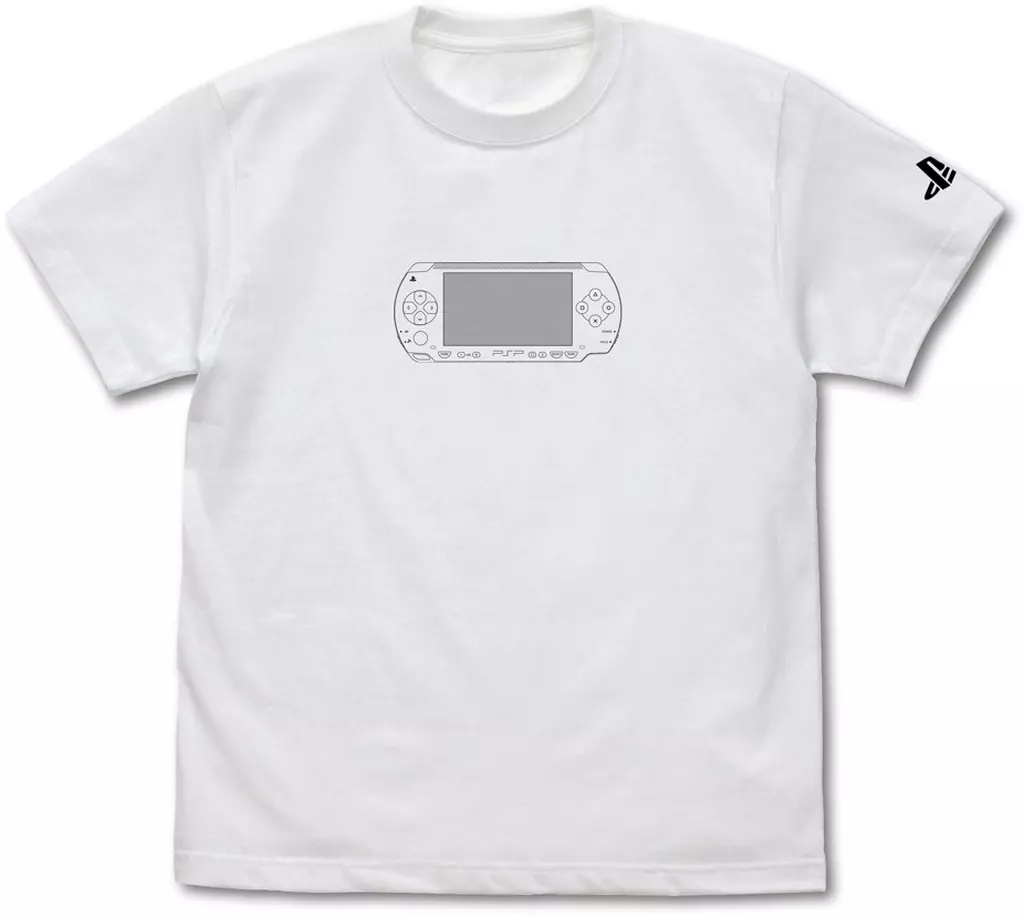 プレイステーション Tシャツ for PSP™(PlayStation™Portable)/WHITE-M - 公式商品画像 | AniSmile