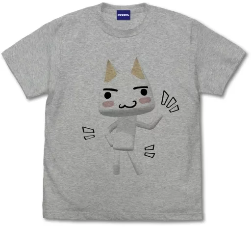 どこでもいっしょ トロのダンス Tシャツ/MIX GRAY-L - 公式商品画像 | AniSmile