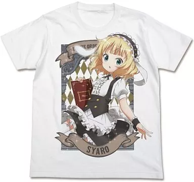 ご注文はうさぎですか? シャロ フルカラーTシャツ/WHITE-XL - 公式商品画像 | AniSmile