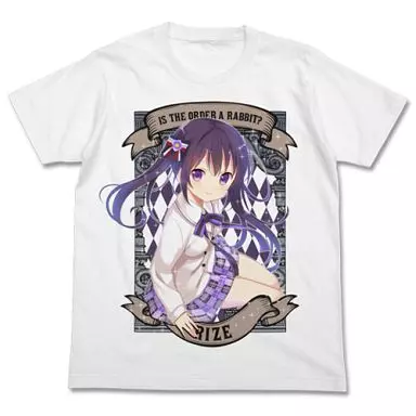 ご注文はうさぎですか? リゼフルカラーTシャツ/WHITE-L - 公式商品画像 | AniSmile