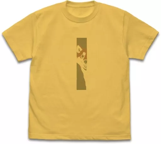 世界の終わりに柴犬と 石原雄先生デザイン ハルさんチラリ Tシャツ/BANANA-L - 公式商品画像 | AniSmile