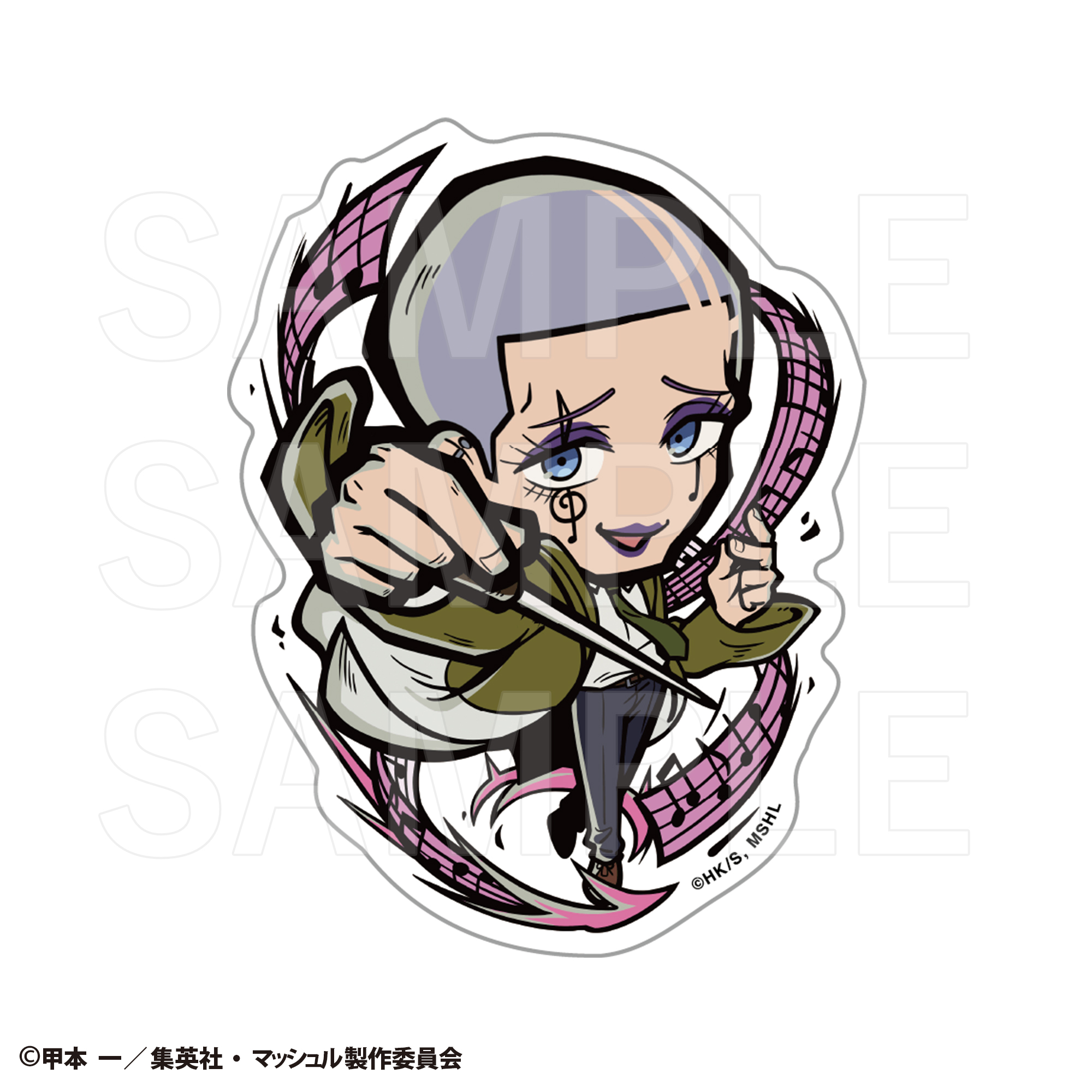 マッシュル-MASHLE- イートゥーンオープンステッカー マーガレット・マカロン 画像 2 | AniSmile