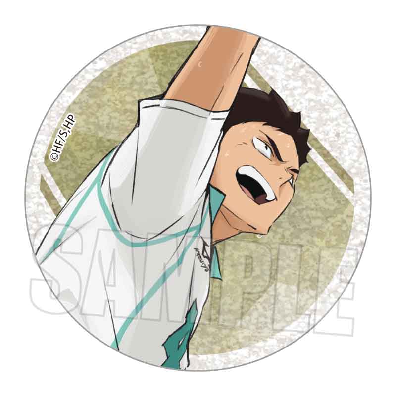 トレーディンググリッター缶バッジ Part2 ハイキュー!! 画像 4 | AniSmile