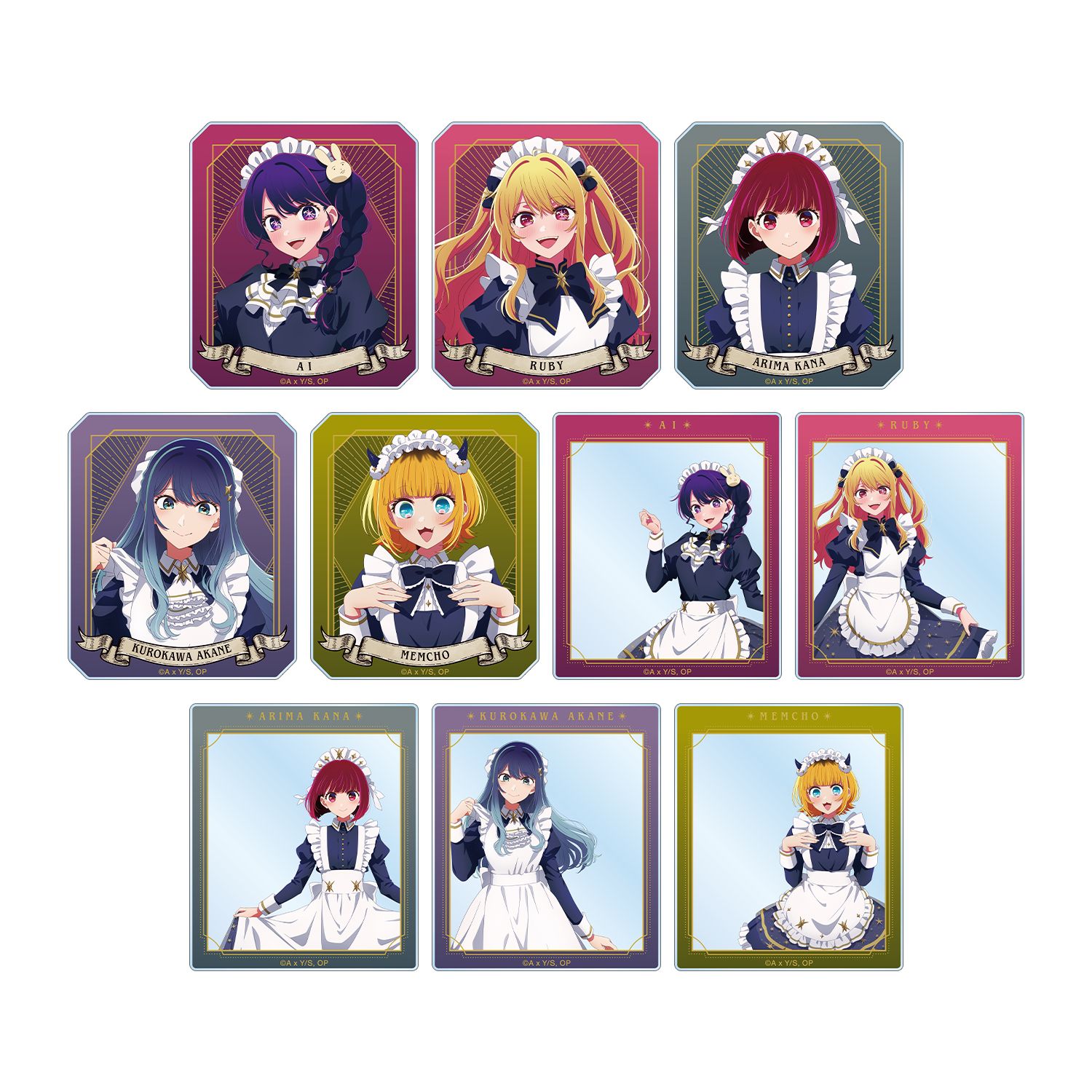 【推しの子】 描き下ろし 星空メイドver. トレーディングアクリルカード(単位/単品) - 公式商品画像 | AniSmile