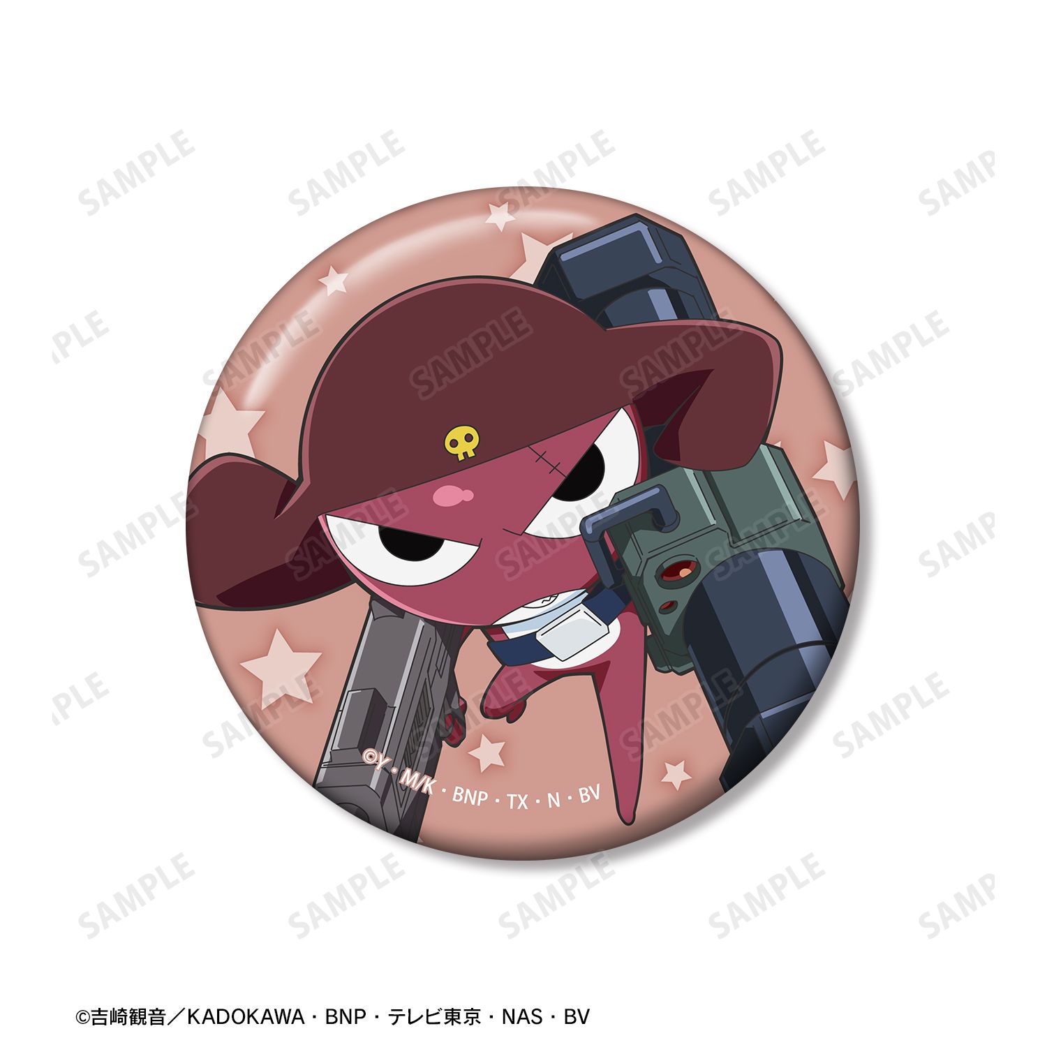 アニメ『ケロロ軍曹』 ギロロ 推しゴト缶バッジセット 画像 2 | AniSmile