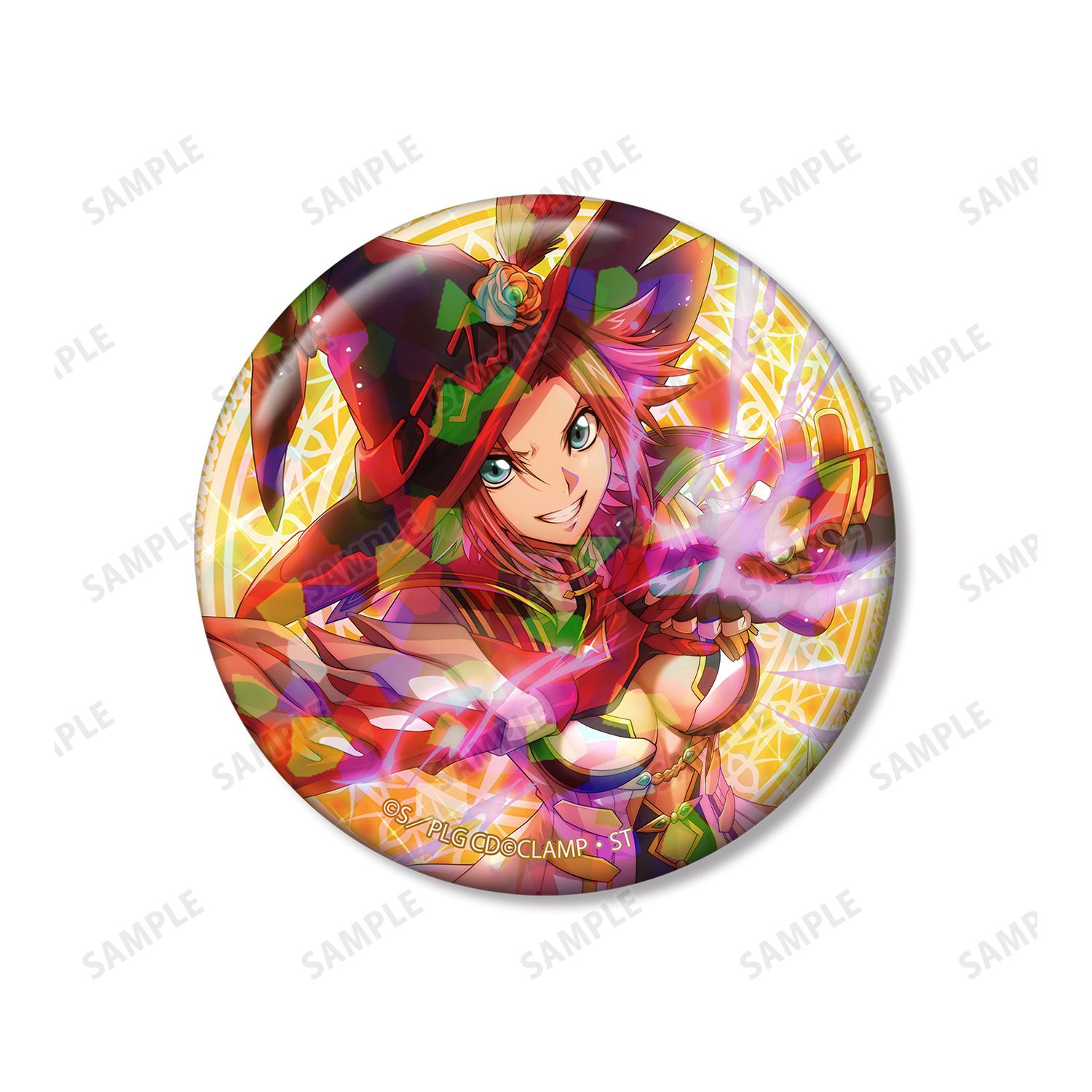 コードギアス 反逆のルルーシュ ロストストーリーズ カレン ホログラム缶バッジ2個セット 画像 4 | AniSmile