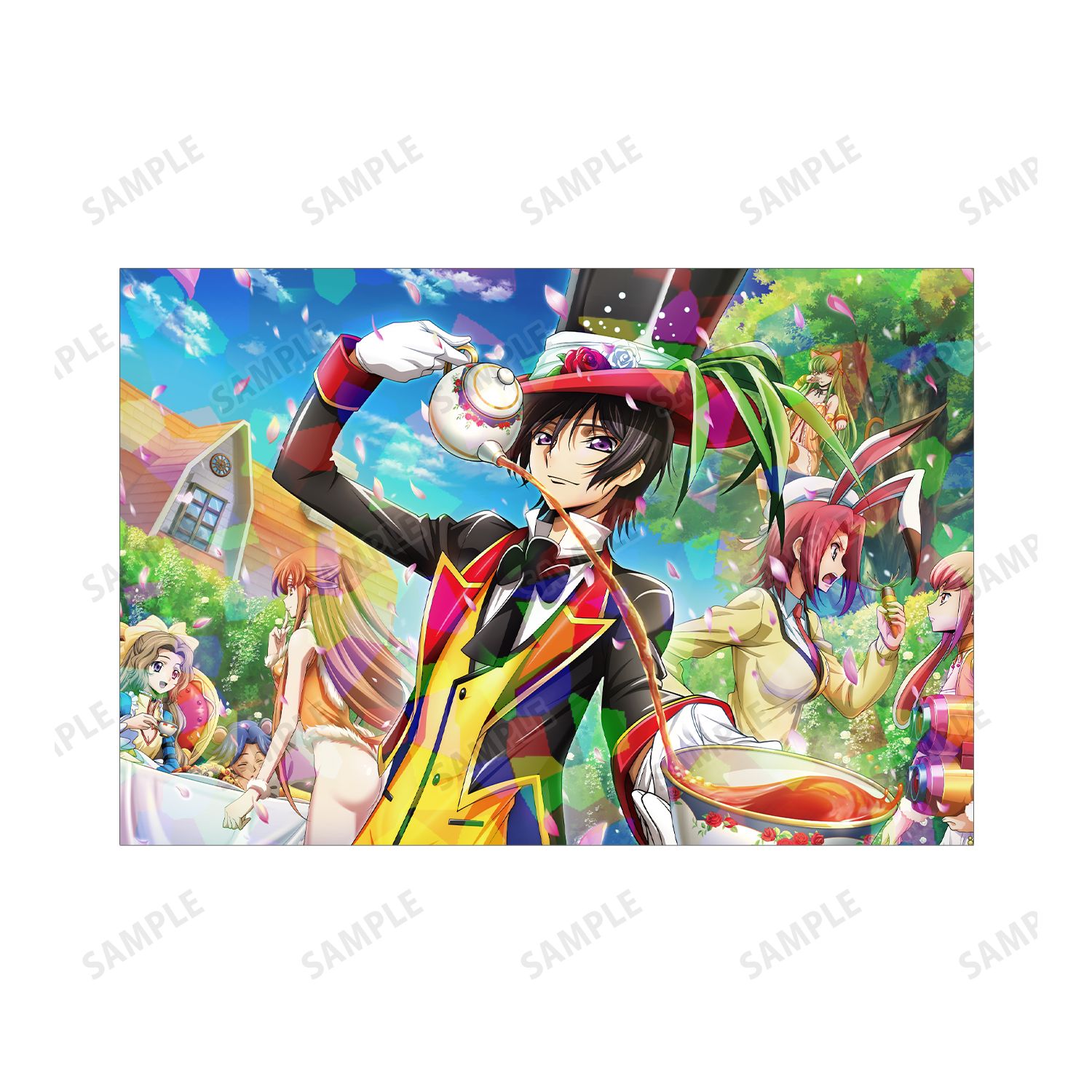 コードギアス 反逆のルルーシュ ロストストーリーズ ルルーシュ ホログラムポストカード2枚セット ver.A 画像 4 | AniSmile