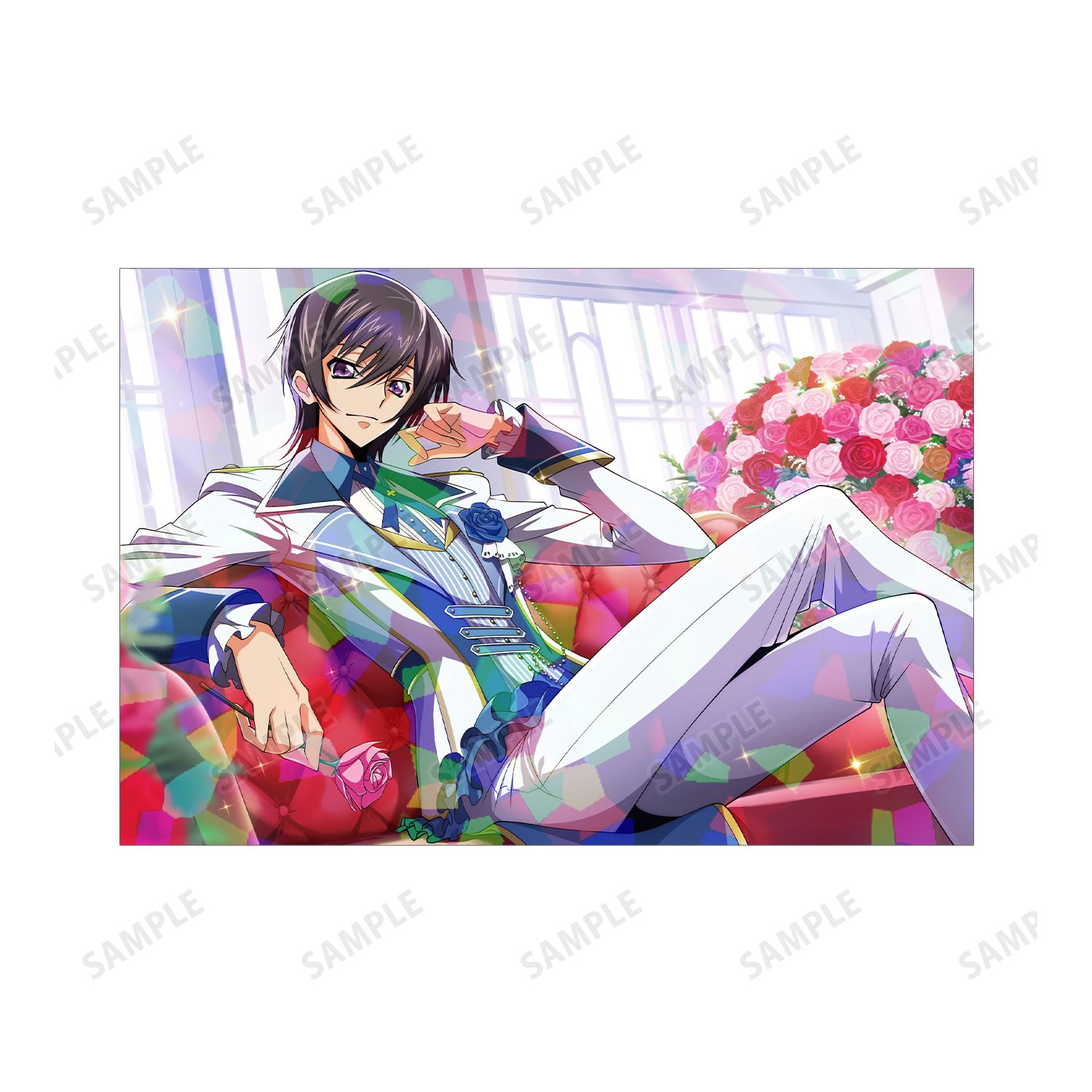 コードギアス 反逆のルルーシュ ロストストーリーズ ルルーシュ ホログラムポストカード2枚セット ver.A 画像 5 | AniSmile