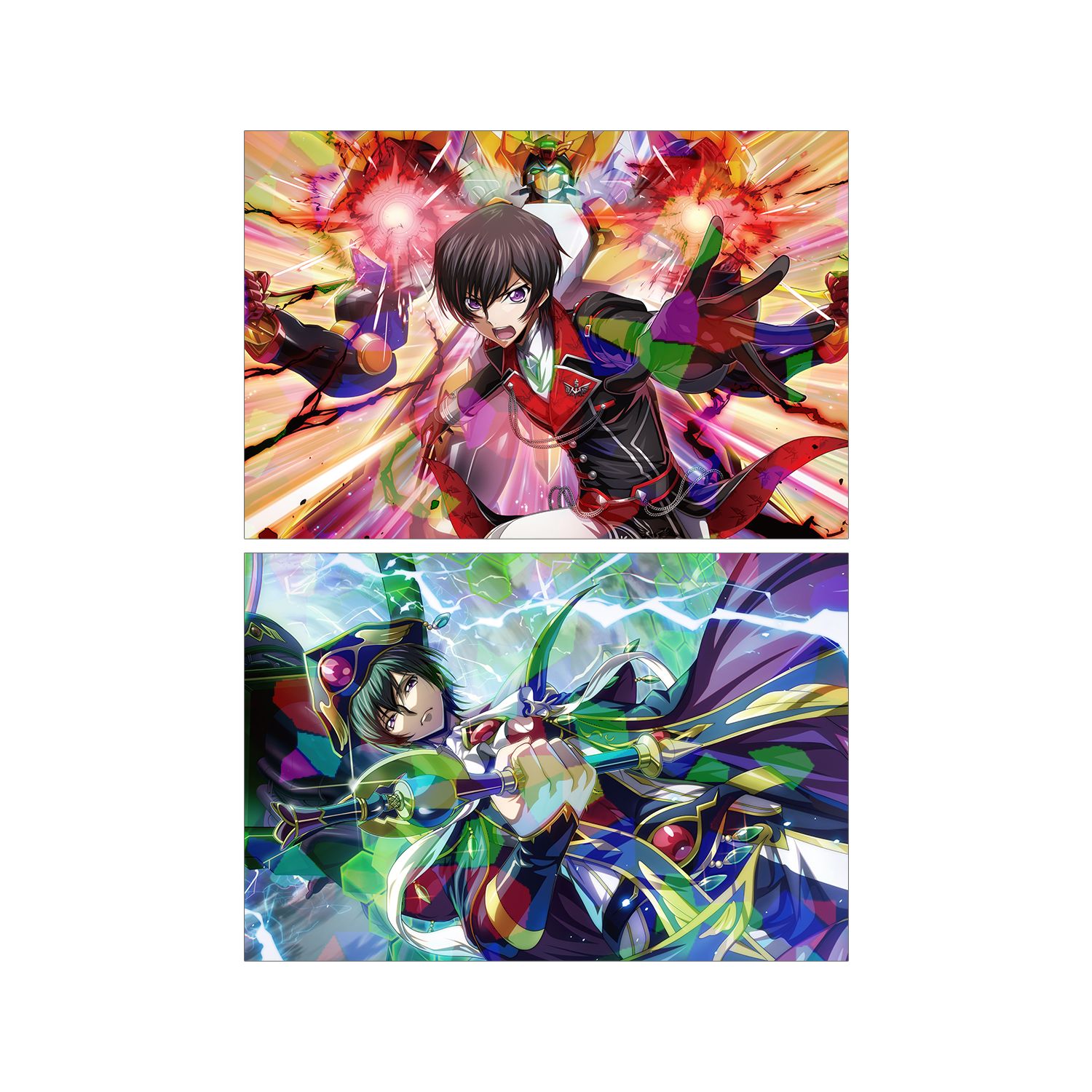 コードギアス 反逆のルルーシュ ロストストーリーズ ルルーシュ ホログラムポストカード2枚セット ver.B - 公式商品画像 | AniSmile