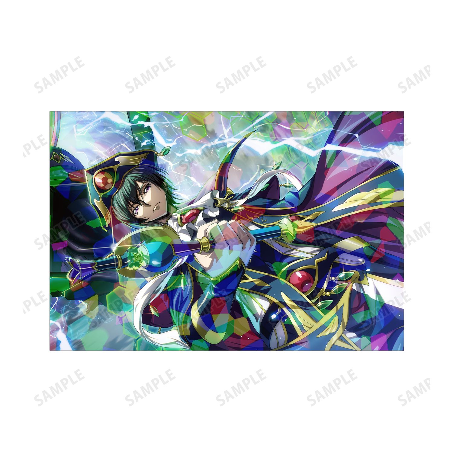 コードギアス 反逆のルルーシュ ロストストーリーズ ルルーシュ ホログラムポストカード2枚セット ver.B 画像 5 | AniSmile