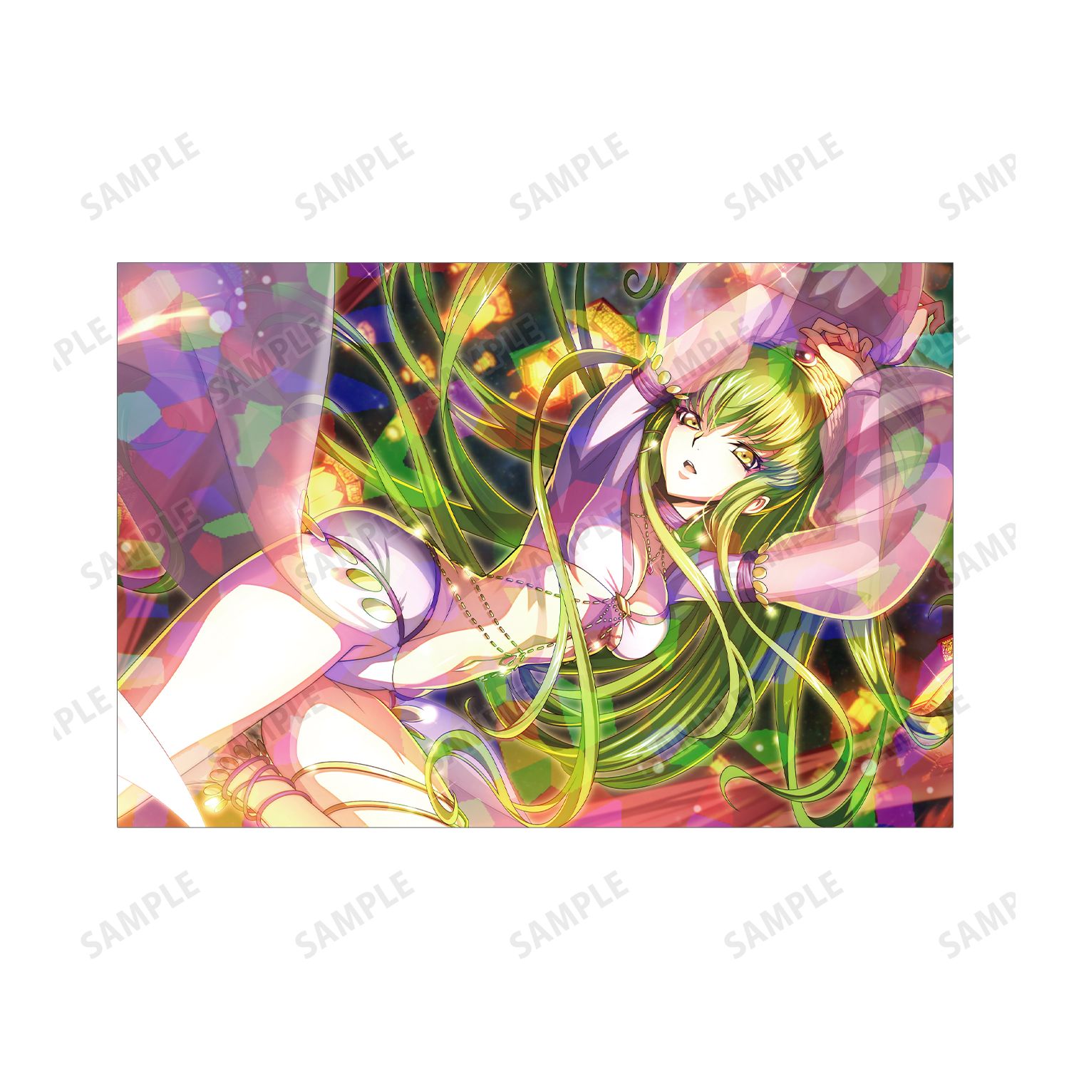 コードギアス 反逆のルルーシュ ロストストーリーズ C.C. ホログラムポストカード2枚セット ver.A 画像 4 | AniSmile