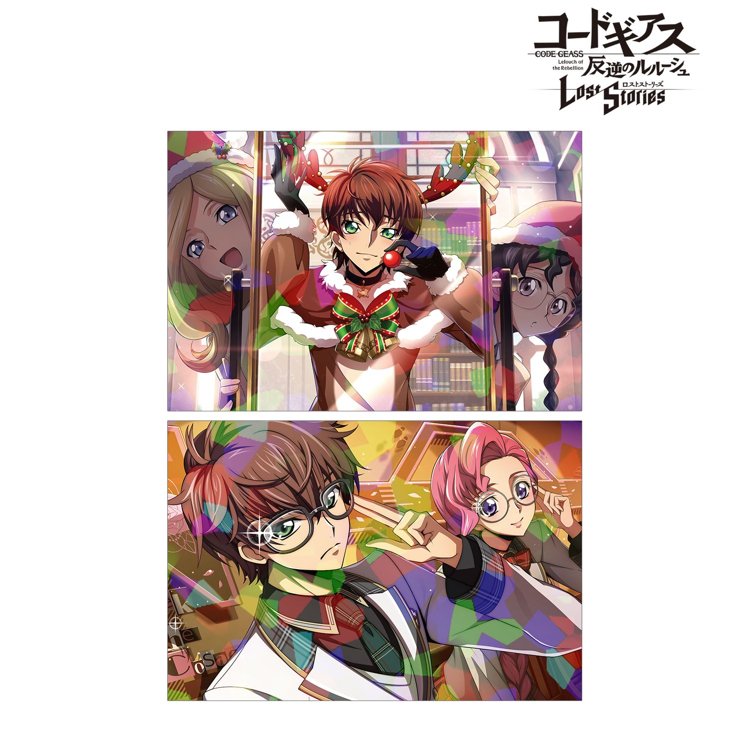 コードギアス 反逆のルルーシュ ロストストーリーズ スザク ホログラムポストカード2枚セット ver.A 画像 2 | AniSmile
