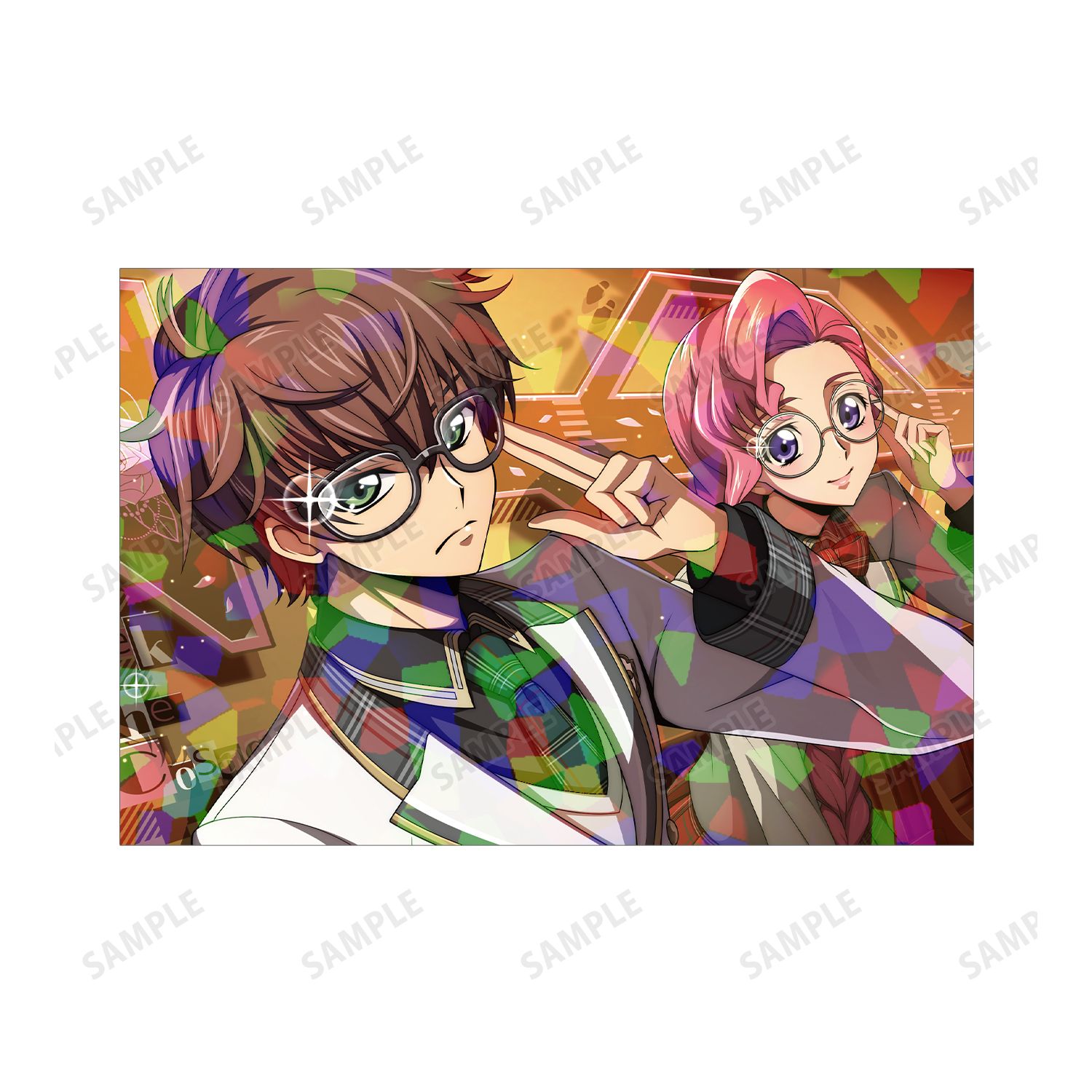 コードギアス 反逆のルルーシュ ロストストーリーズ スザク ホログラムポストカード2枚セット ver.A 画像 5 | AniSmile