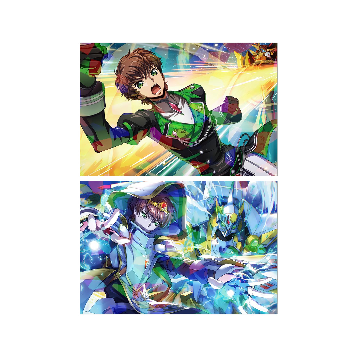 コードギアス 反逆のルルーシュ ロストストーリーズ スザク ホログラムポストカード2枚セット ver.B - 公式商品画像 | AniSmile