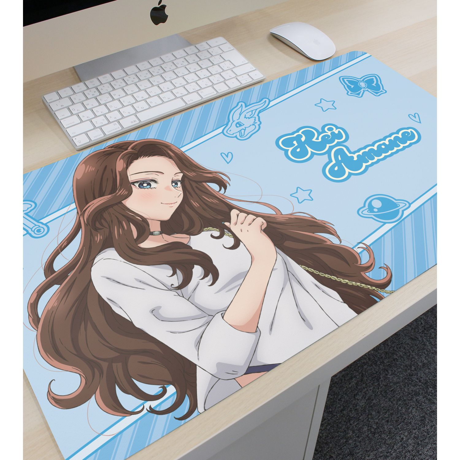 アニメ「オタクに優しいギャルはいない!?」 天音 慶 マルチデスクマット ver.B 画像 3 | AniSmile