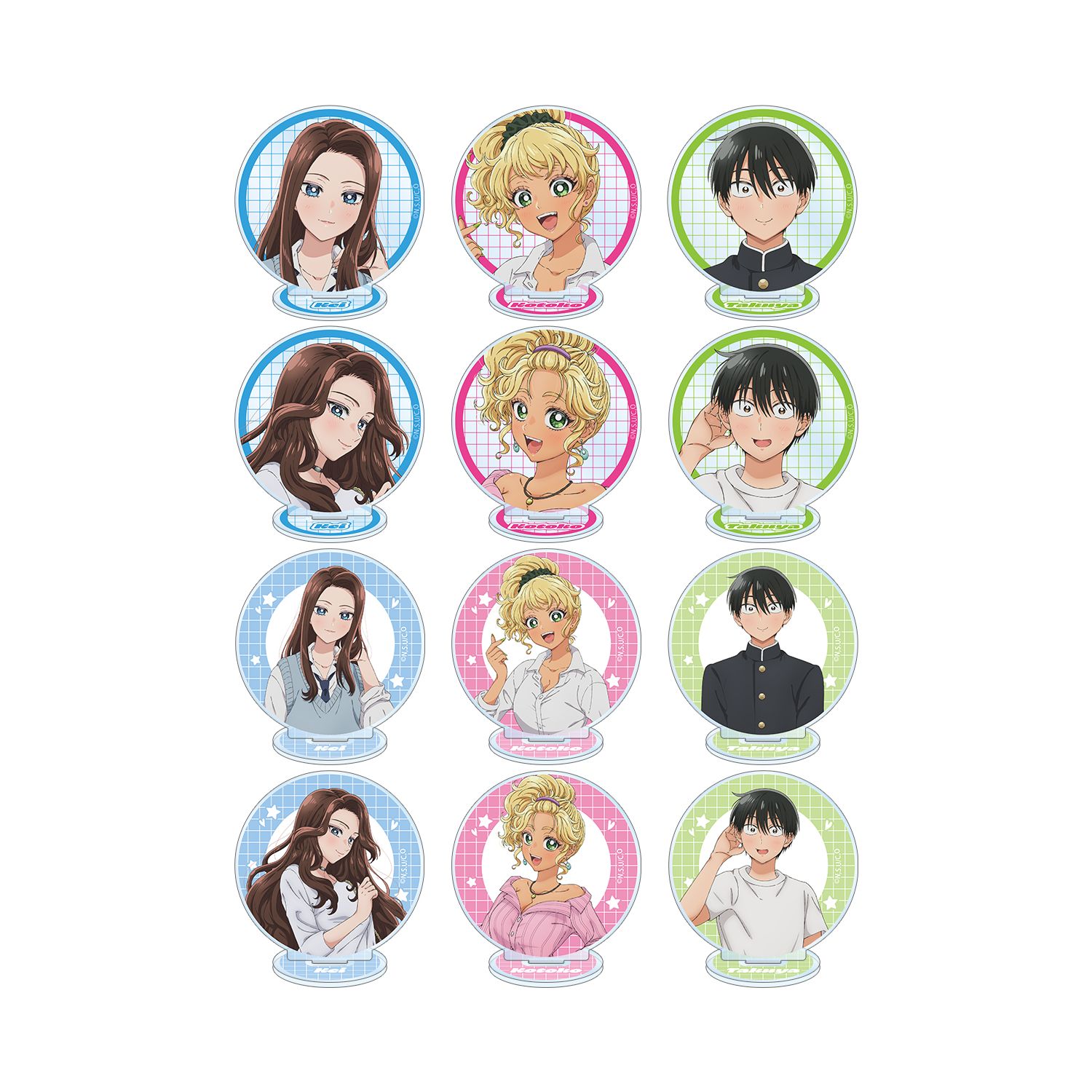 アニメ「オタクに優しいギャルはいない!?」 トレーディングアクリルスタンド(単位/単品) - 公式商品画像 | AniSmile