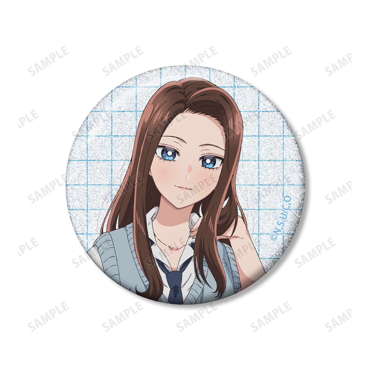 アニメ「オタクに優しいギャルはいない!?」 天音 慶 グリッター缶バッジ2個セット 画像 3 | AniSmile