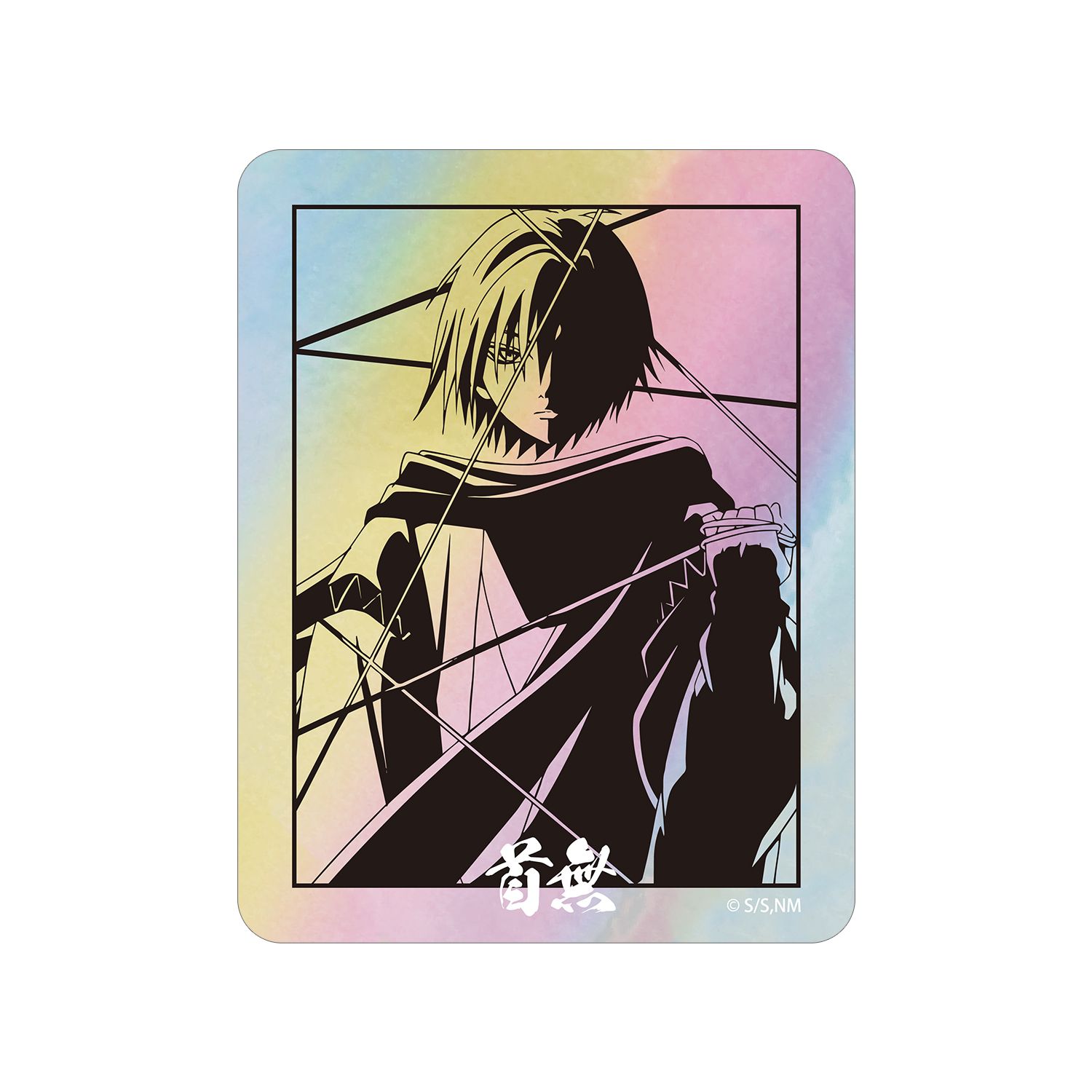 ぬらりひょんの孫〜千年魔京〜 首無 影絵 オーロラステッカー - 公式商品画像 | AniSmile