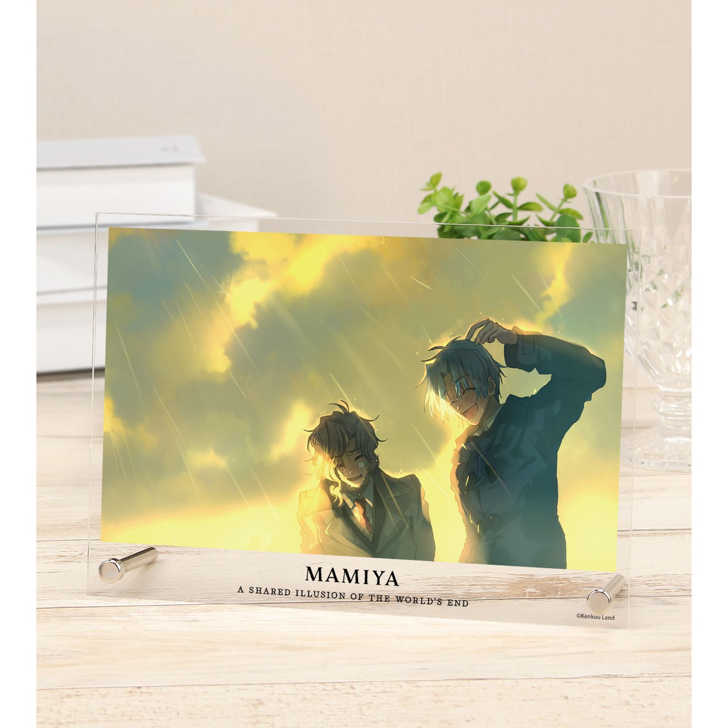 世界滅亡共有幻想マミヤ 夏目&周防景人 A5アクリルパネル - 公式商品画像 | AniSmile