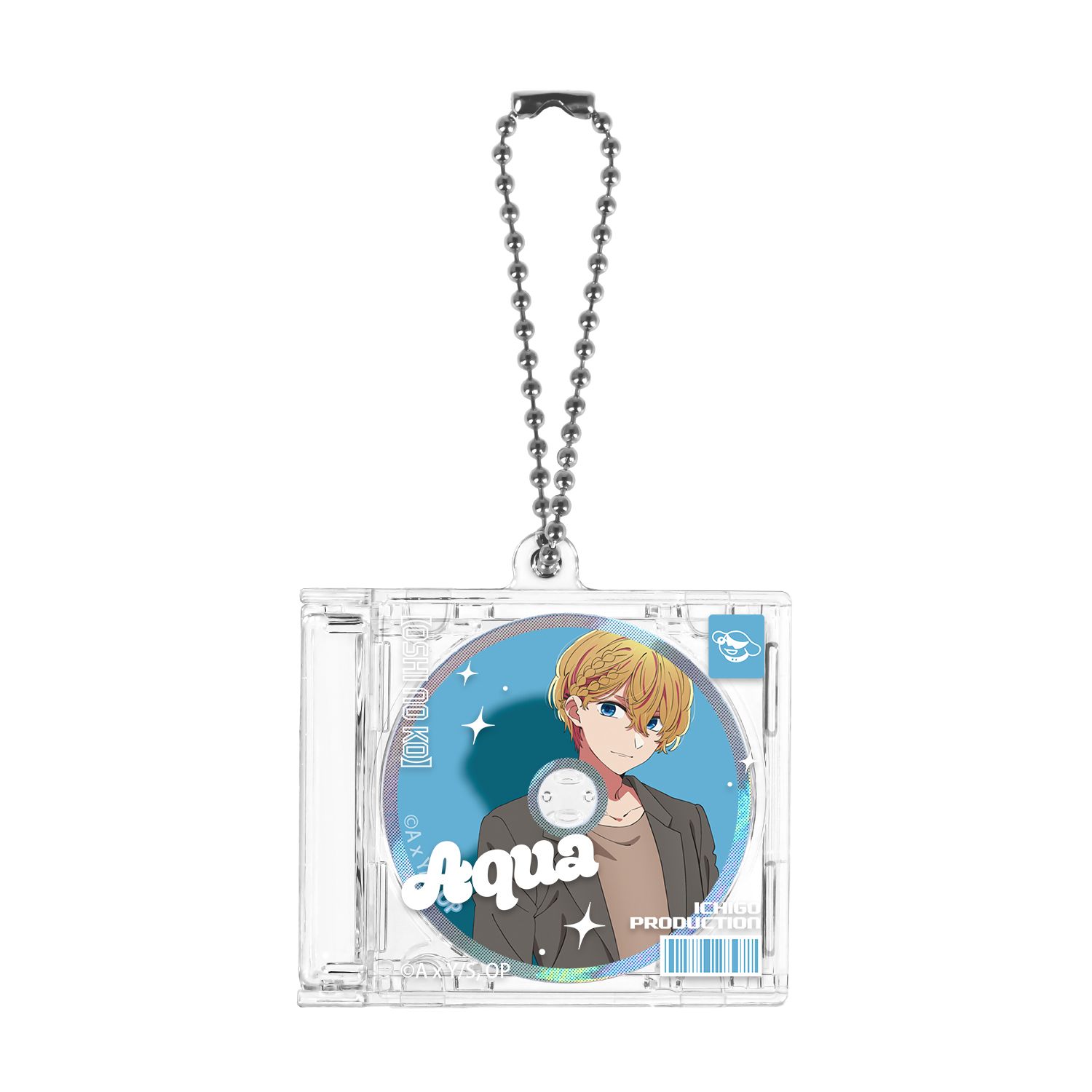 【推しの子】 アクア CDジャケット型キーホルダー - 公式商品画像 | AniSmile