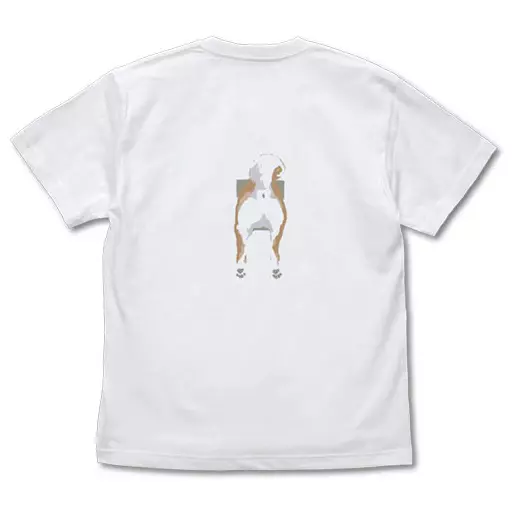 世界の終わりに柴犬と 石原雄先生デザイン 壁とハルさん Tシャツ/WHITE-L 画像 2 | AniSmile