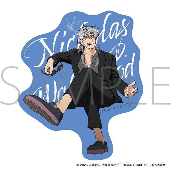 TRIGUN STARGAZE ステッカー/ニコラス 完結記念ver. - 公式商品画像 | AniSmile