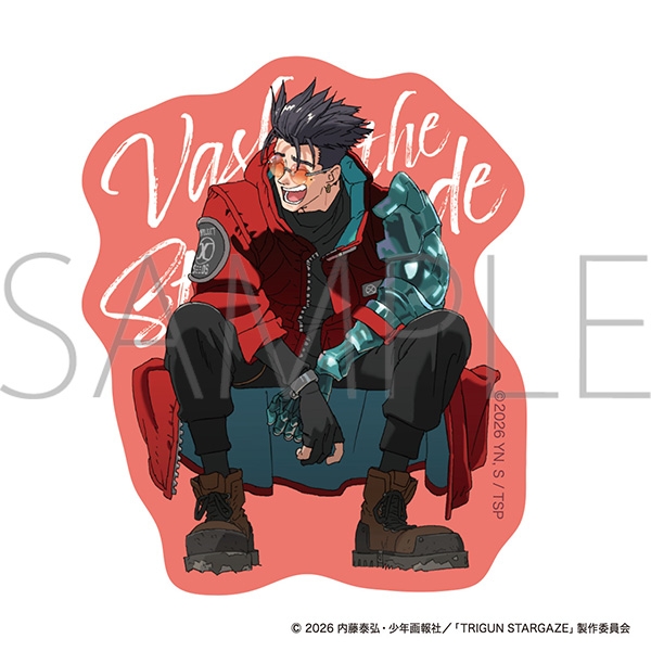 TRIGUN STARGAZE ステッカー/ヴァッシュ 完結記念ver. - 公式商品画像 | AniSmile