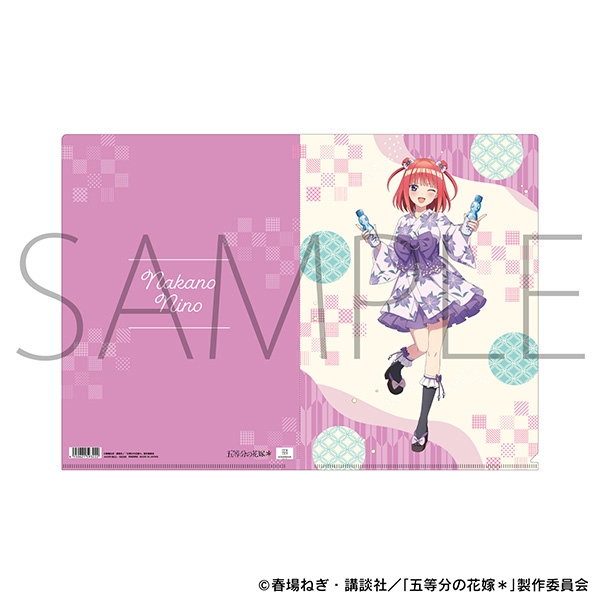 五等分の花嫁* クリアファイル/中野二乃 - 公式商品画像 | AniSmile