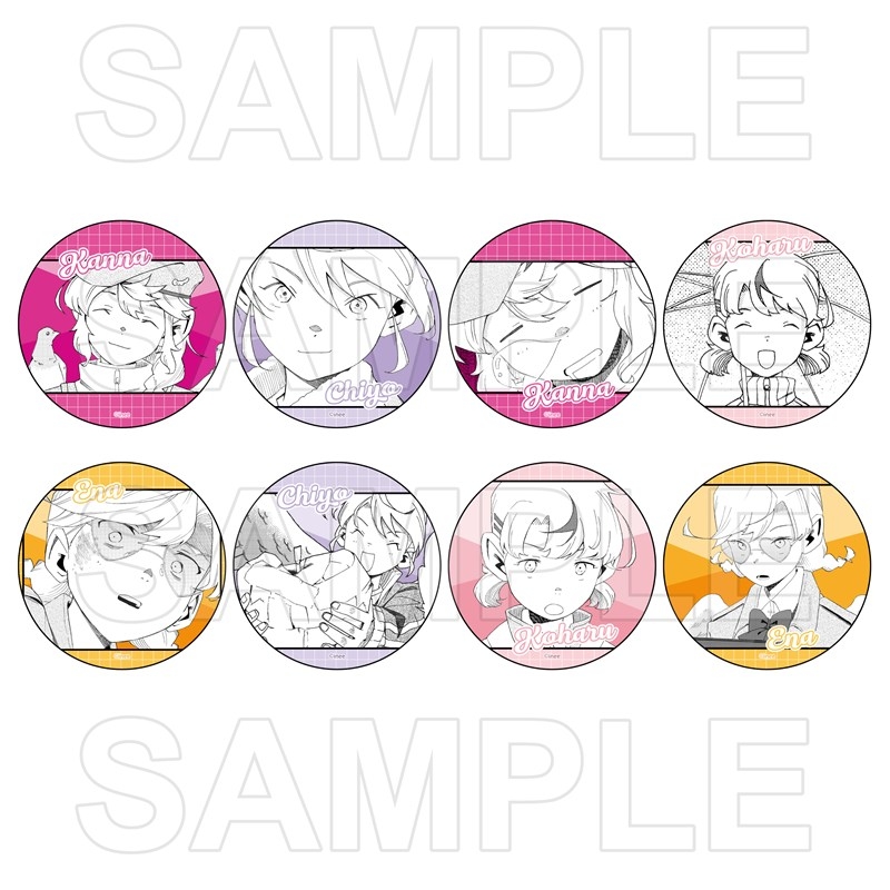 ラブ・バレット トレーディング缶バッジ - 公式商品画像 | AniSmile