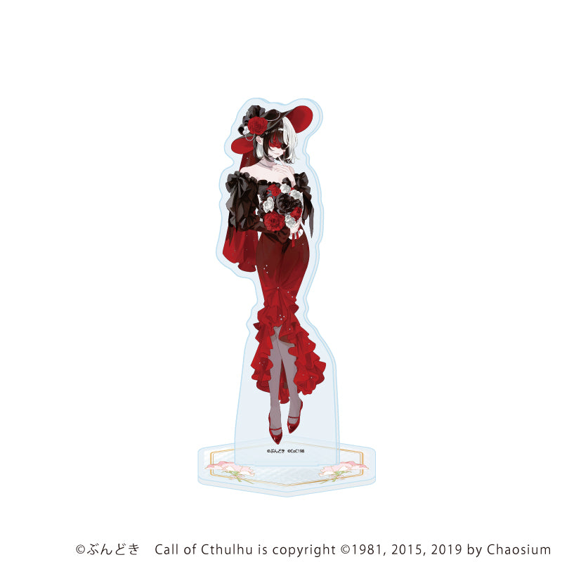 アクリルスタンド「咲って、スイートピー」04/鳴海 薔薇子 花ver.(描き下ろしイラスト) - 公式商品画像 | AniSmile
