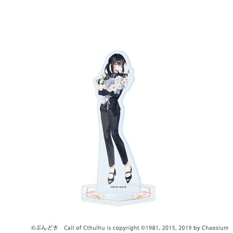 アクリルスタンド「咲って、スイートピー」02/川崎 葵(女性ver.) 花ver.(描き下ろしイラスト) - 公式商品画像 | AniSmile