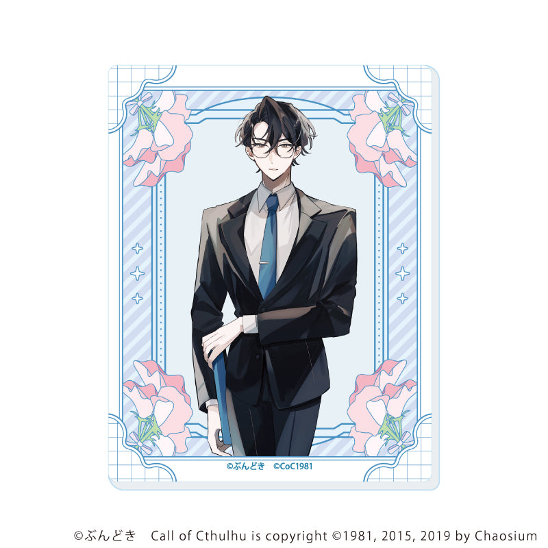 アクリルカード「咲って、スイートピー」01/川崎 葵(男性ver.)(公式イラスト) - 公式商品画像 | AniSmile