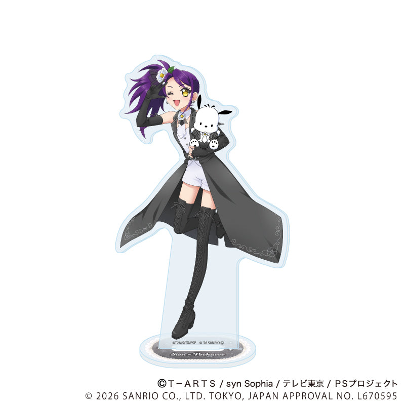 アクリルスタンド「プリティーシリーズ×サンリオキャラクターズ」08/東堂シオン×ポチャッコ(コラボイラスト) - 公式商品画像 | AniSmile