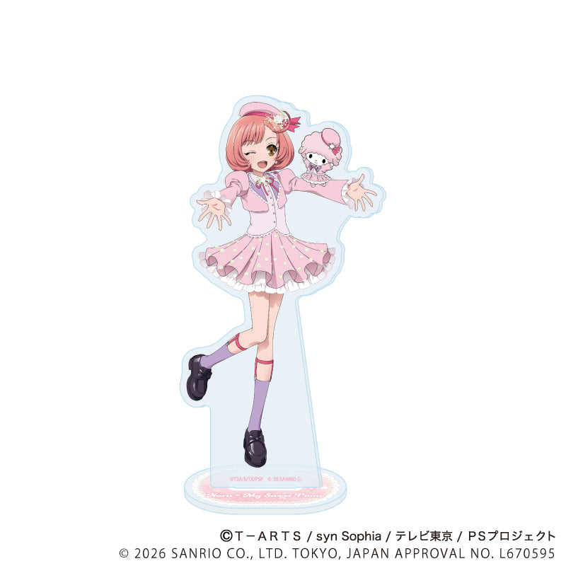 アクリルスタンド「プリティーシリーズ×サンリオキャラクターズ」05/彩瀬なる×マイスウィートピアノ(コラボイラスト) - 公式商品画像 | AniSmile
