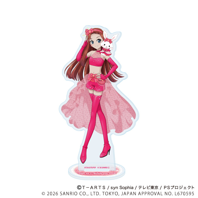 アクリルスタンド「プリティーシリーズ×サンリオキャラクターズ」04/へイン×ウィッシュミーメル(コラボイラスト) - 公式商品画像 | AniSmile