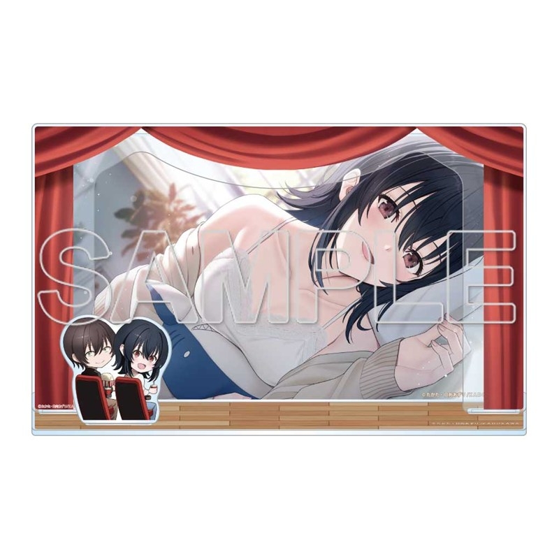 『クラスで2番目に可愛い女の子と友だちになった』完結記念 アクリルジオラマセット 画像 2 | AniSmile