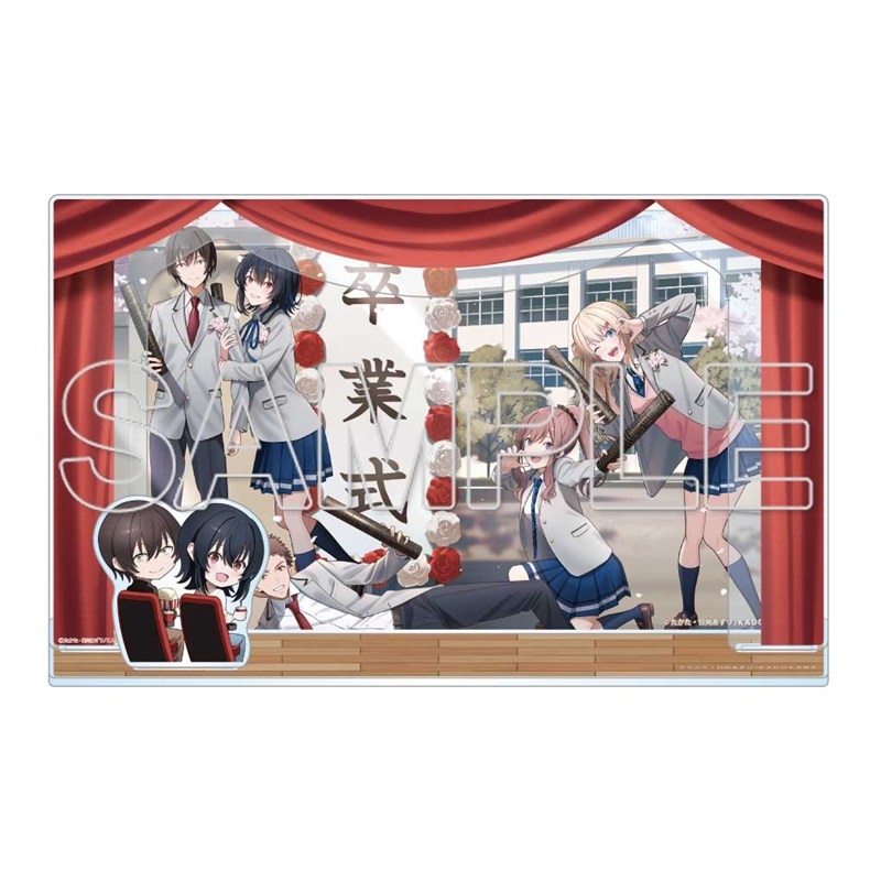 『クラスで2番目に可愛い女の子と友だちになった』完結記念 アクリルジオラマセット 画像 3 | AniSmile