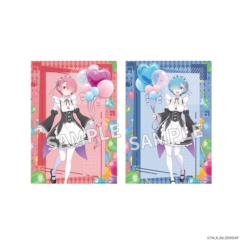 「Re:ゼロから始める異世界生活」ブロマイドセット Flower&Balloon ver. ラム&レム - 公式商品画像 | AniSmile