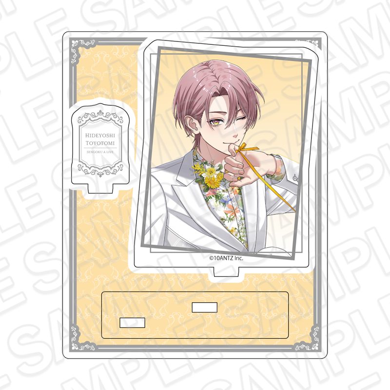 戦国 A LIVE オーロラアクリルスタンド 豊臣秀吉 3rd Anniversary ver. - 公式商品画像 | AniSmile