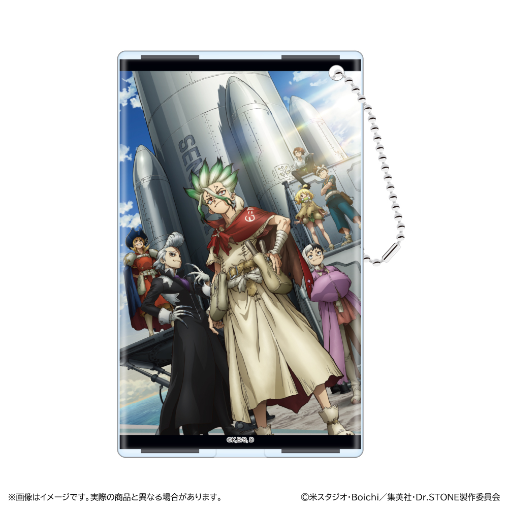 Dr.STONE クリアパスケース/キービジュアル - 公式商品画像 | AniSmile