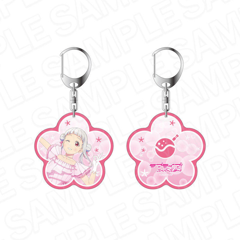 ラブライブ!スーパースター!! 両面キーホルダー 嵐 千砂都 笑顔のPromise ver. - 公式商品画像 | AniSmile