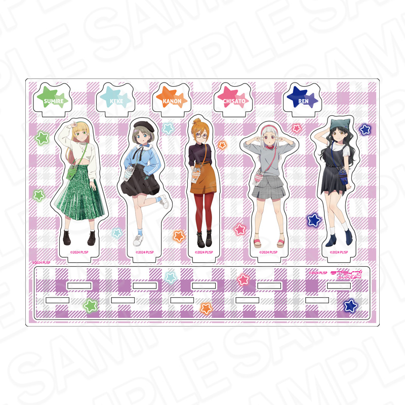 ラブライブ!スーパースター!! アクリルジオラマ A HAIR STYLIST ver. - 公式商品画像 | AniSmile