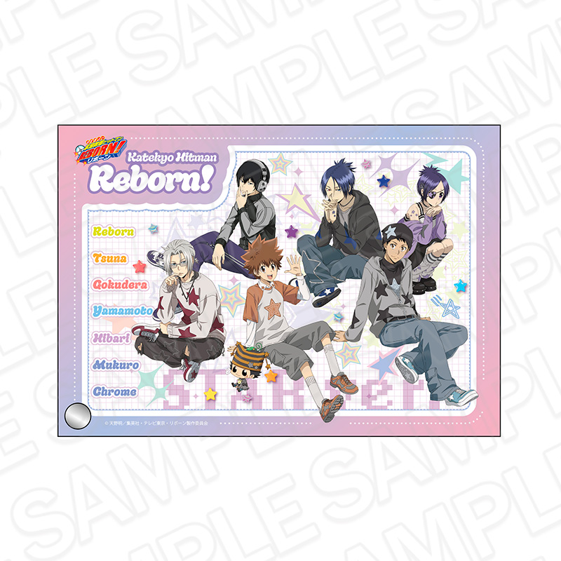 家庭教師ヒットマンREBORN! ラメミニアクリルアート STAR ver. - 公式商品画像 | AniSmile