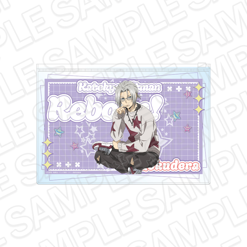 家庭教師ヒットマンREBORN! クリアポーチ 獄寺 隼人 STAR ver. - 公式商品画像 | AniSmile