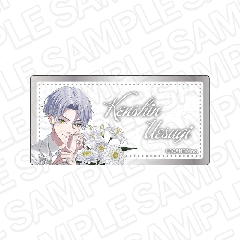 戦国 A LIVE アクリルネームバッジ 上杉謙信 3rd Anniversary ver. - 公式商品画像 | AniSmile