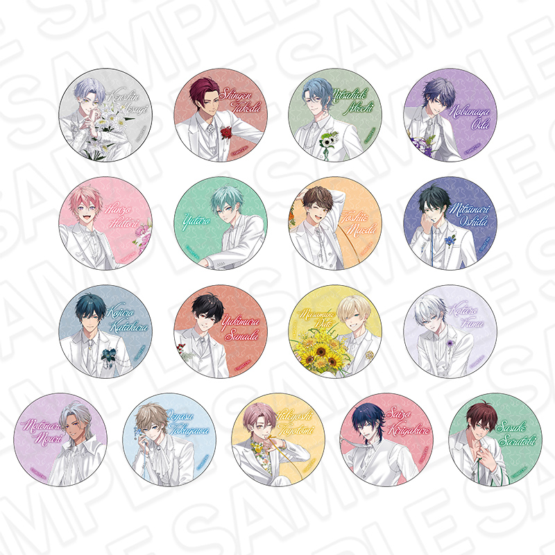 戦国 A LIVE ホログラムカンバッジ(ランダム) 3rd Anniversary ver. - 公式商品画像 | AniSmile