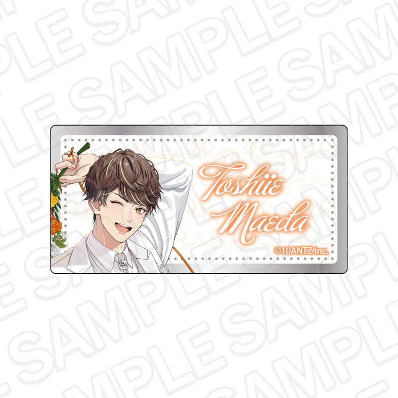 戦国 A LIVE アクリルネームバッジ 前田利家 3rd Anniversary ver. - 公式商品画像 | AniSmile