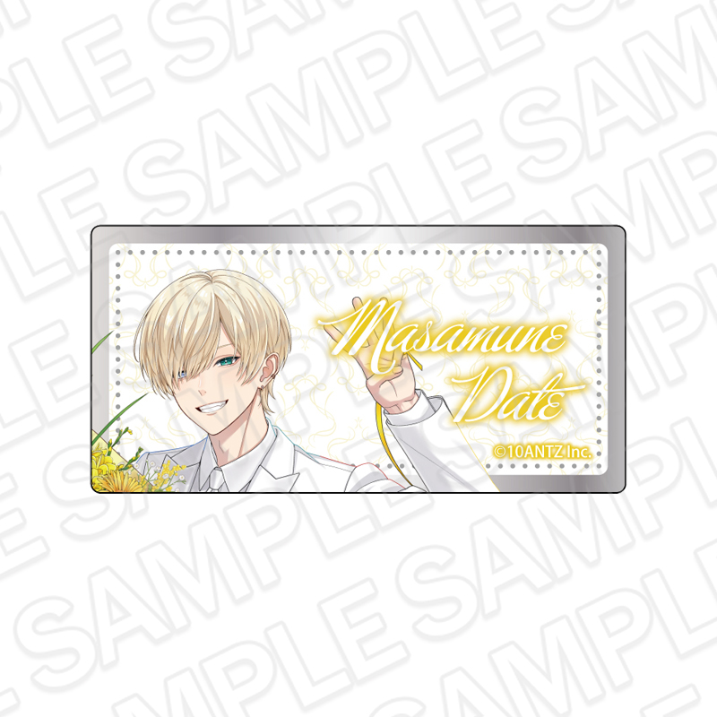 戦国 A LIVE アクリルネームバッジ 伊達政宗 3rd Anniversary ver. - 公式商品画像 | AniSmile